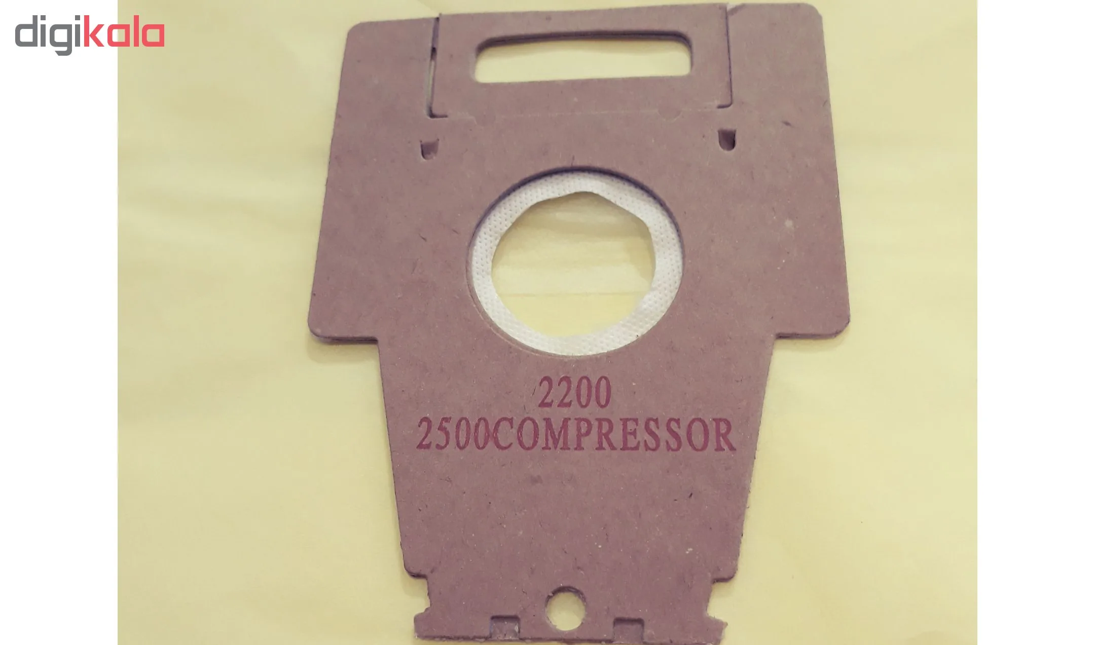 کیسه جاروبرقی مناسب جاروبرقی بوش کمپرسور 2200 _2500 بسته 5عددی