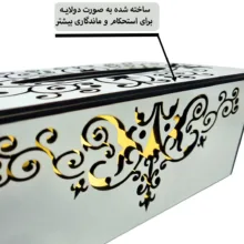جعبه دستمال کاغذی رانزو گالری مدل رویال