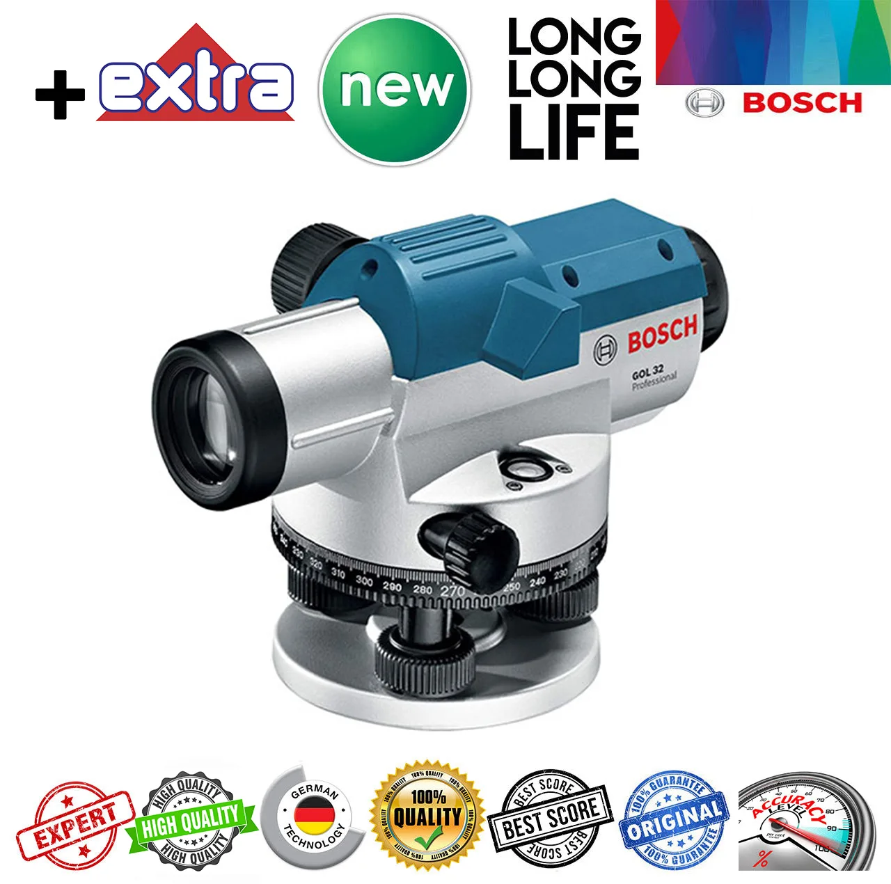 دوربین ترازیاب بوش مدل GOL32 BT160 GR500