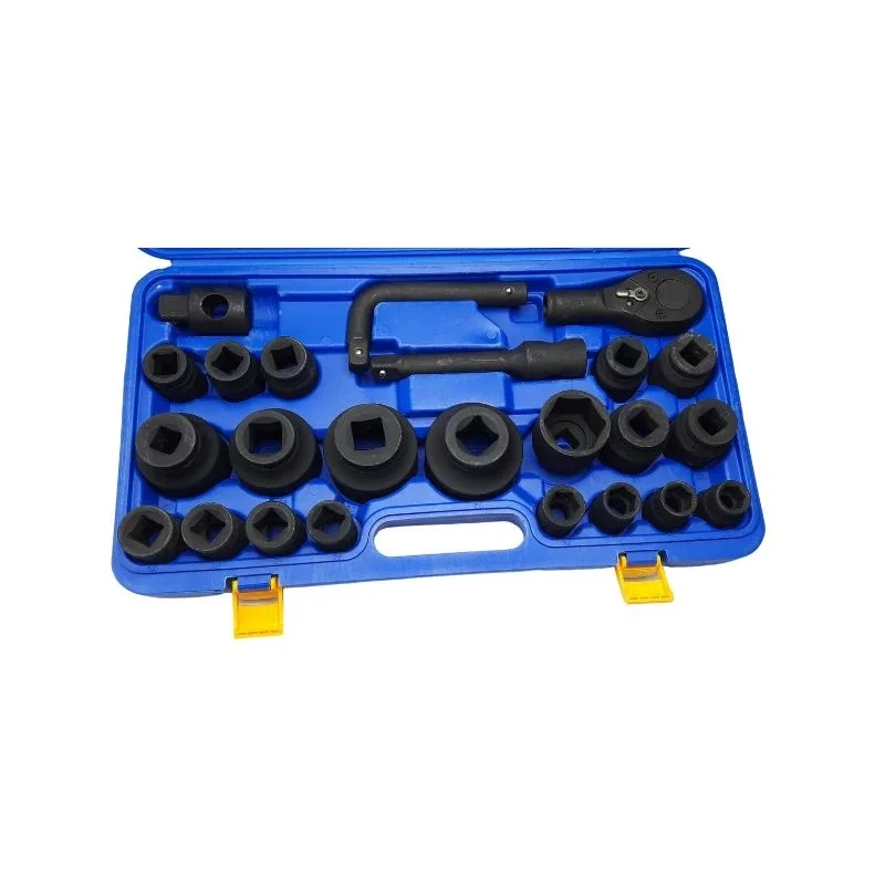 جعبه بکس مدل AJ-RAD-34&1 سایز 3/4 میلی متر مجموعه 26 عددی