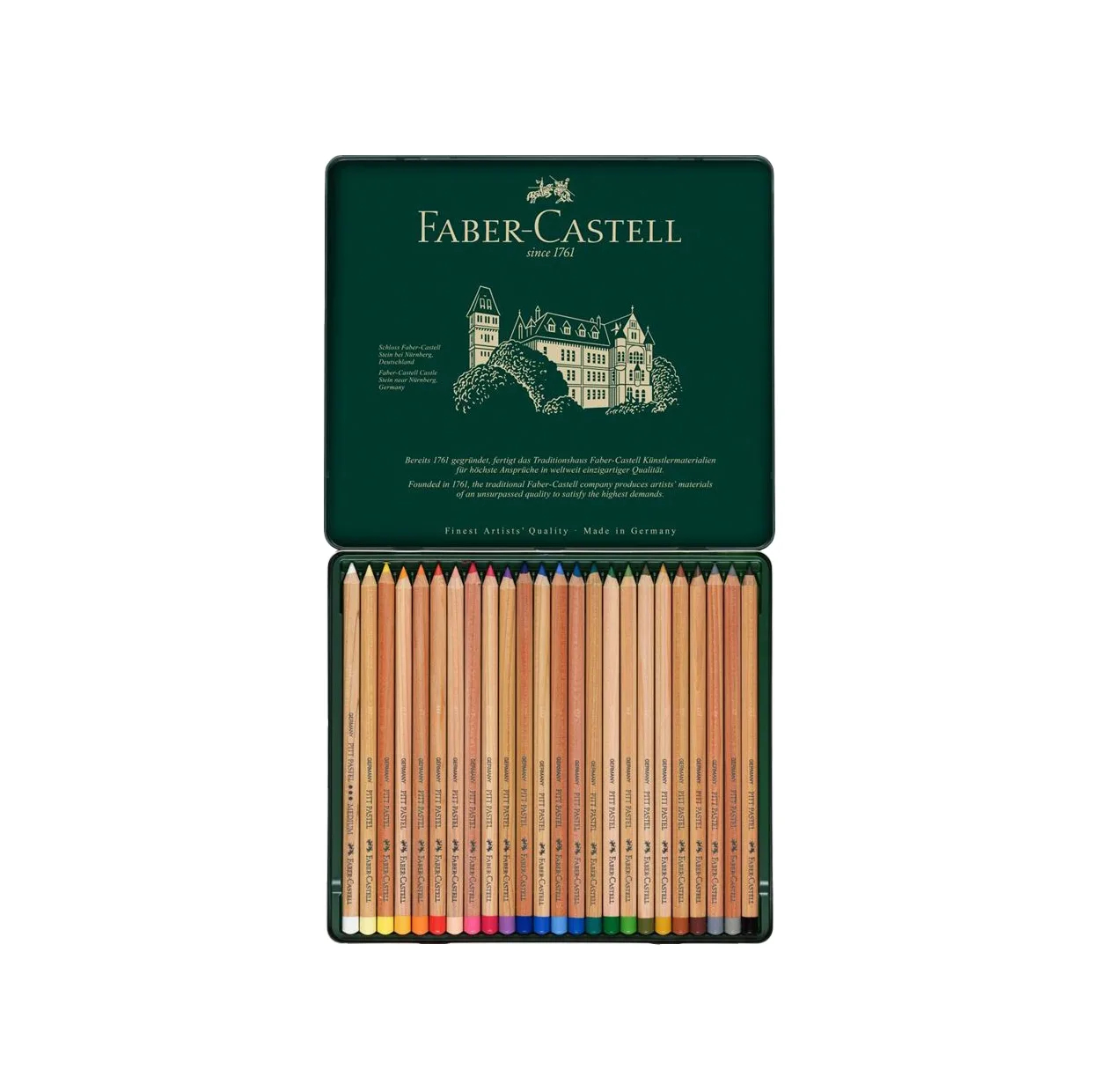 مداد پاستل 24 رنگ فابر کاستل مدل pitt pastel کد 7
