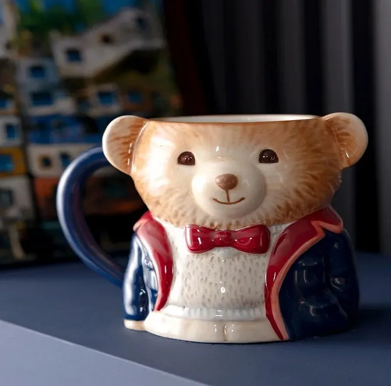 ماگ مادام کوکو طرح خرسی مدل Pour Ayı Bear