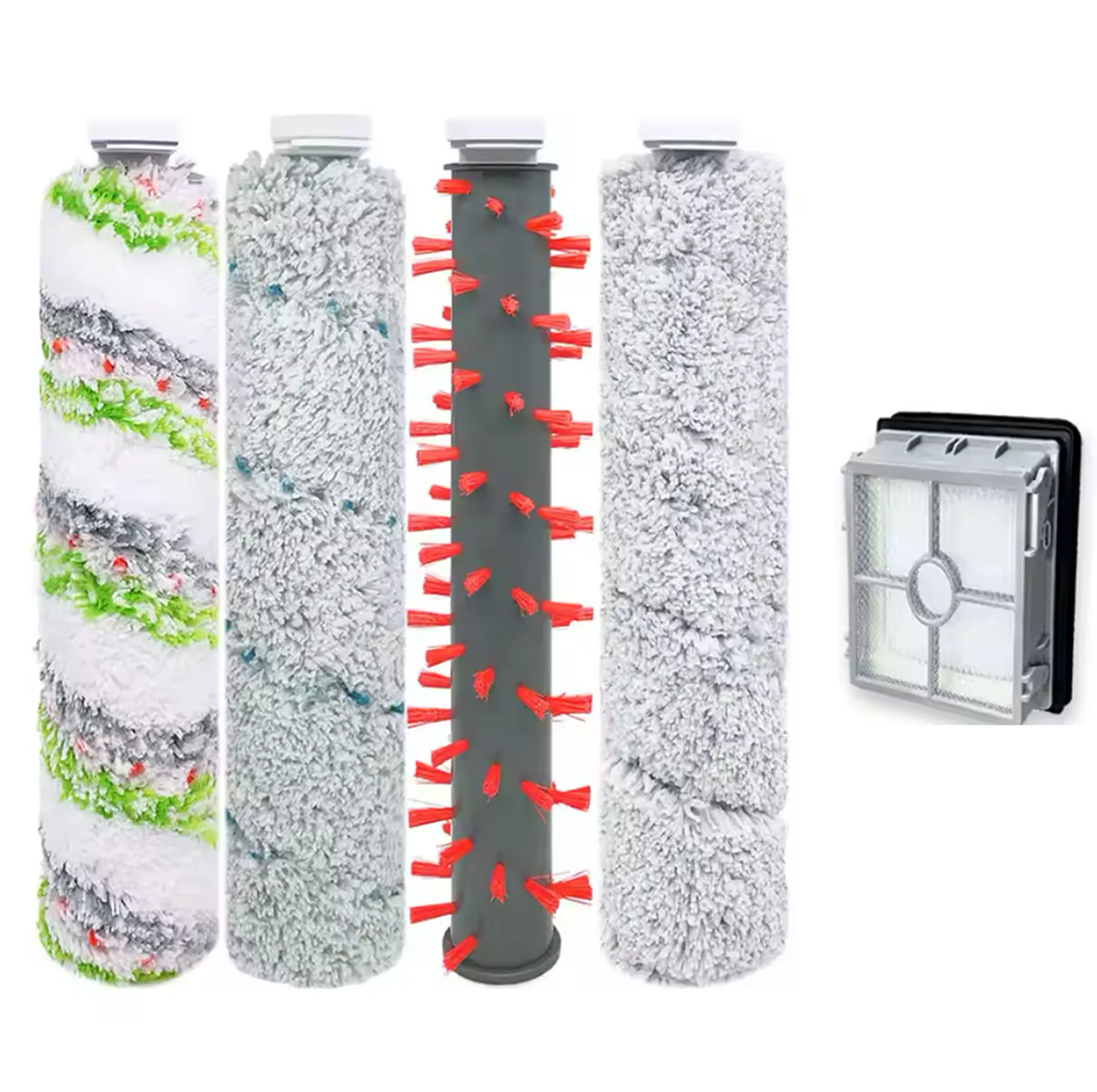 برس و فیلتر جارو شارژی مدل 3277 مناسب برای جارو شارژی بیسل مدل 3277 CrossWave X7 Cordless Pet Pro مجموعه 5 عددی