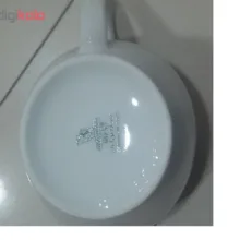 ست فنجان و نعلبکی 12 پارچه چینی زرین ایران سری ایتالیا اف مدل گلستان درجه یک