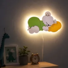 چراغ خواب کودک الیکسار مدل Teddy کد L30