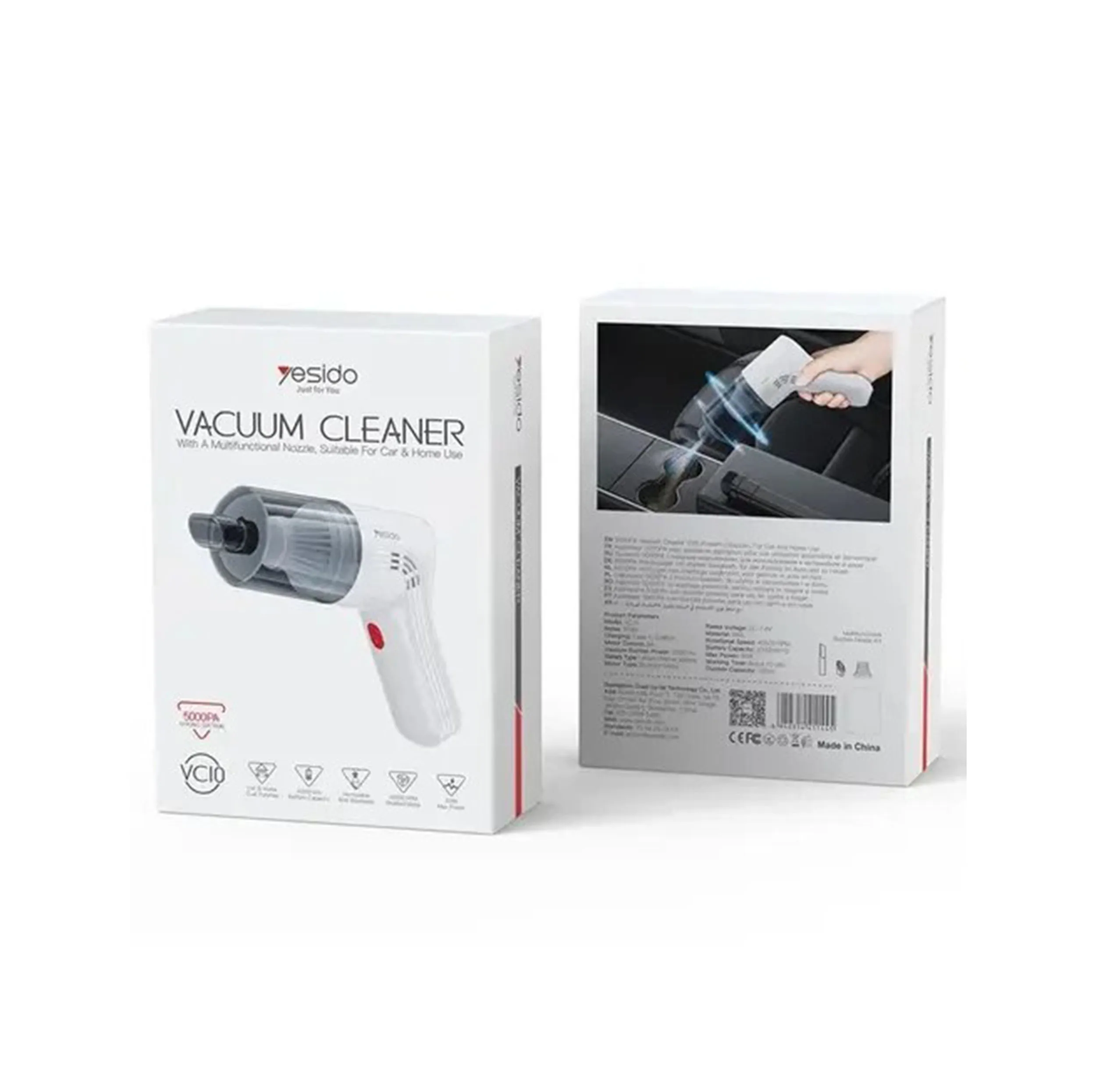 جارو شارژی خودرو یسیدو مدل VC10