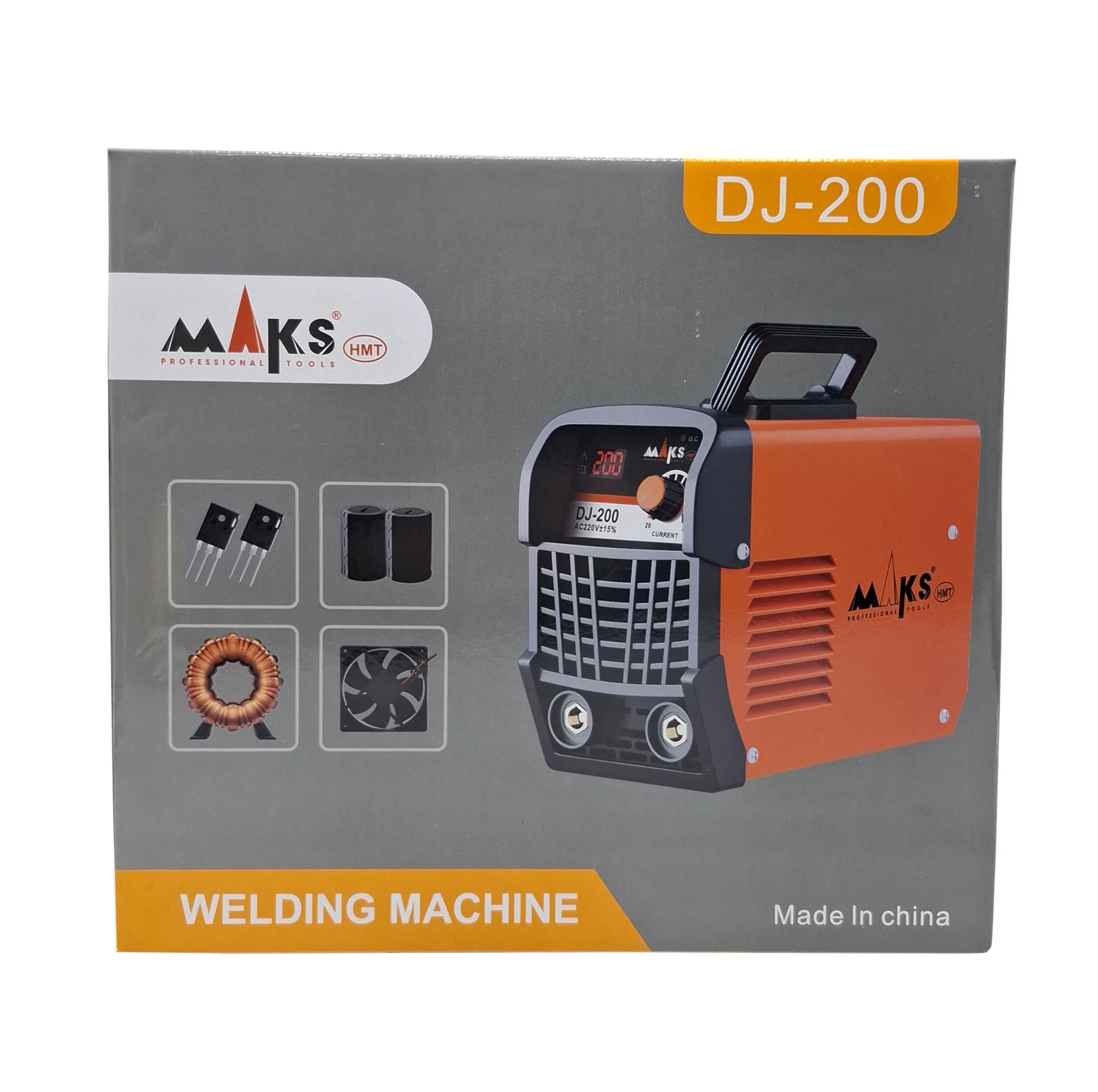 دستگاه جوش 120 آمپر مکث اچ ام تی مدل DJ _ 200