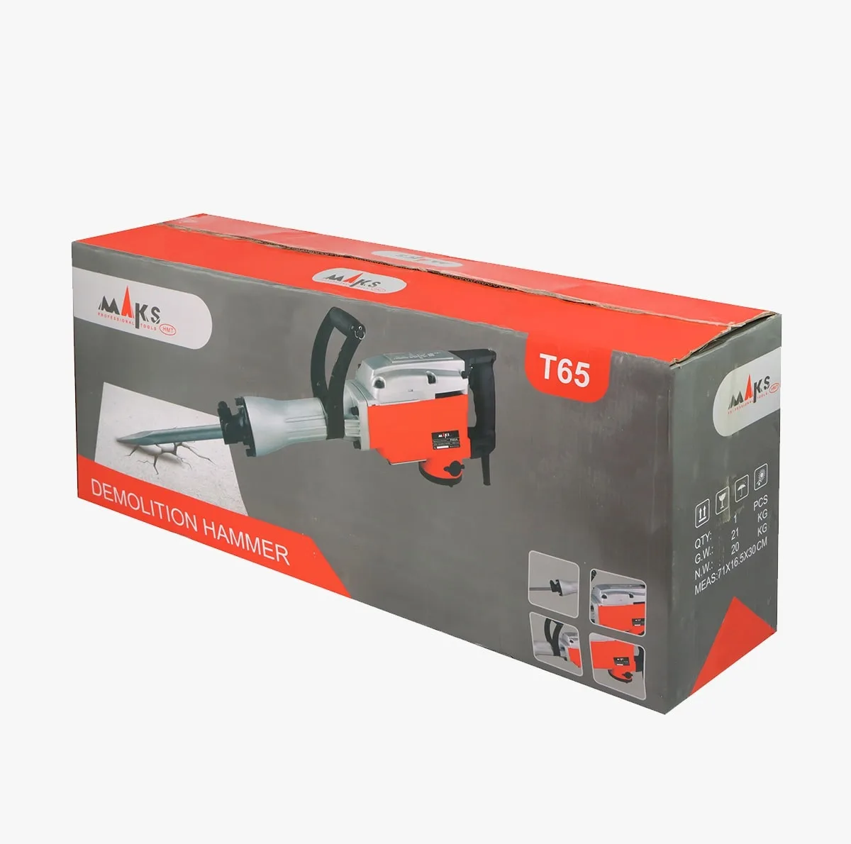چکش تخریب مکث اچ ام تی مدل T65