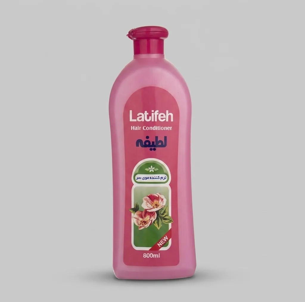 نرم کننده مو لطیفه مدل Flower حجم 800 میلی لیتر