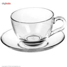 ست فنجان و نعلبکی پاشاباغچه مدل Bisik 97948 - بسته 6 عددی