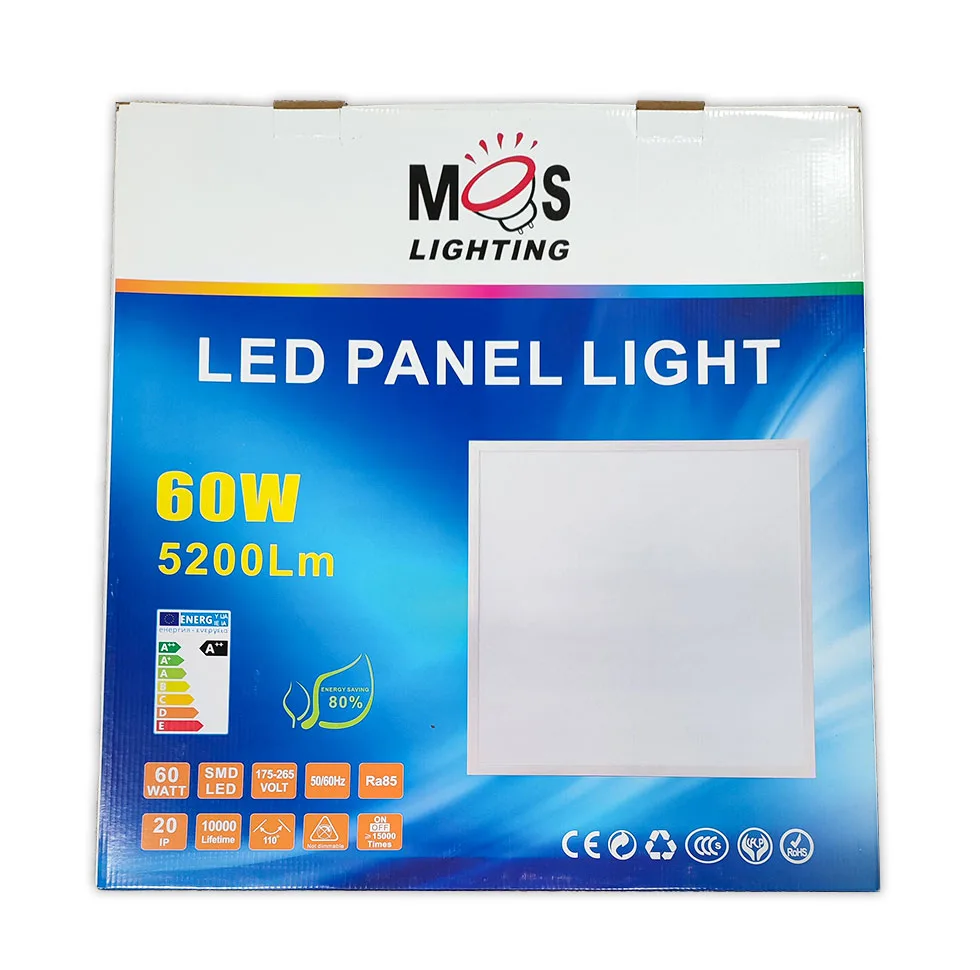 پنل ال ای دی 60 وات ام او اس مدل XF-60×60 بسته 8 عددی