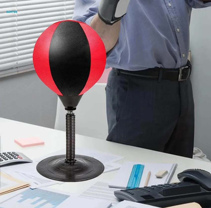 اسباب بازی مدل کیسه بوکس رومیزی طرح table boxing مجموعه 4 عددی کد 518-1A