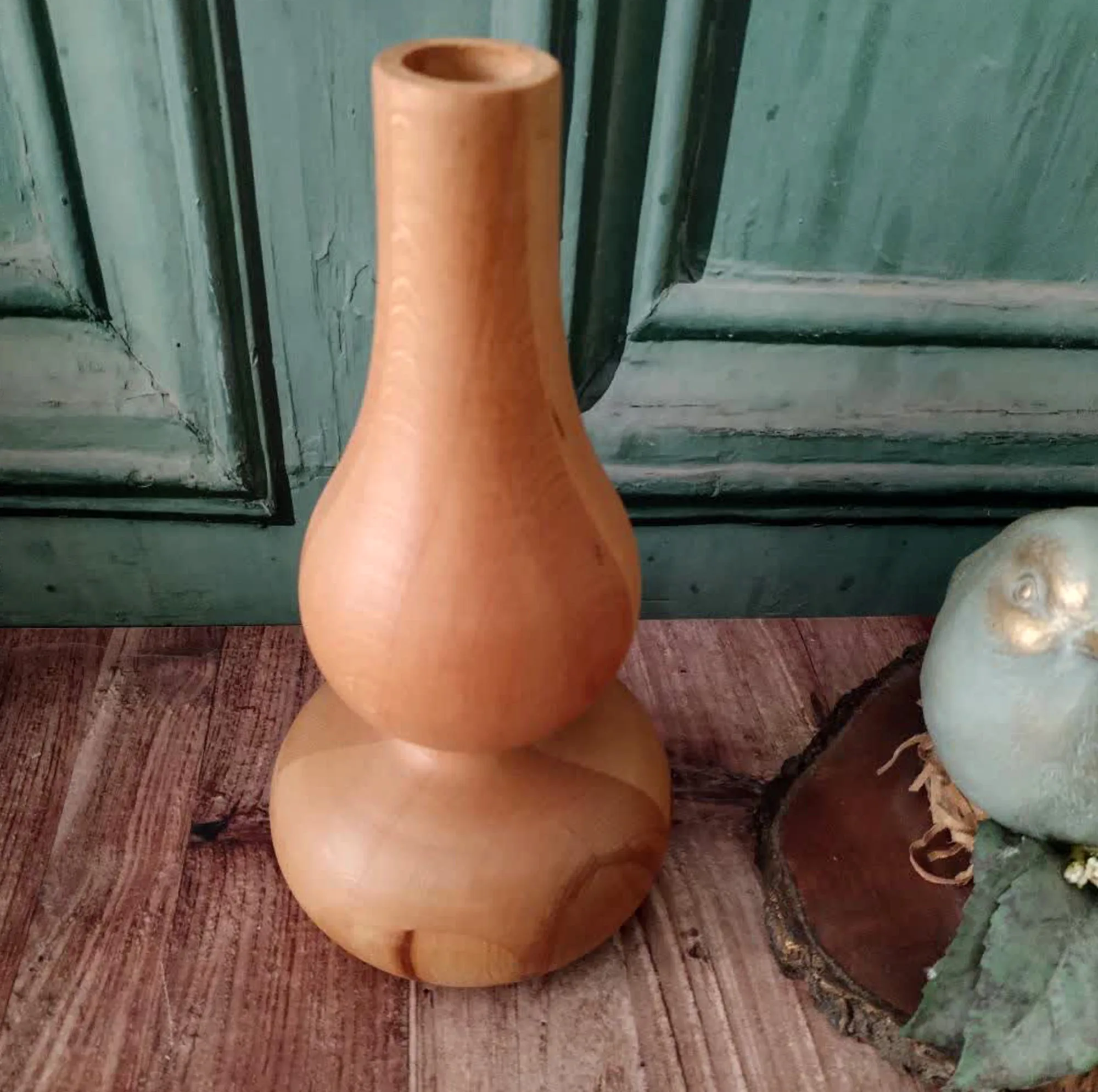 گلدان چوبی مدل گرینه