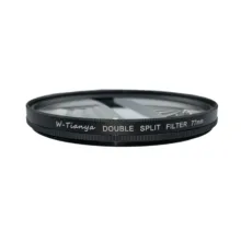 فیلتر لنز تی اند وای مدل HALF CLOSE-UP (DOUBLE GLASS SPLIE) – 77MM