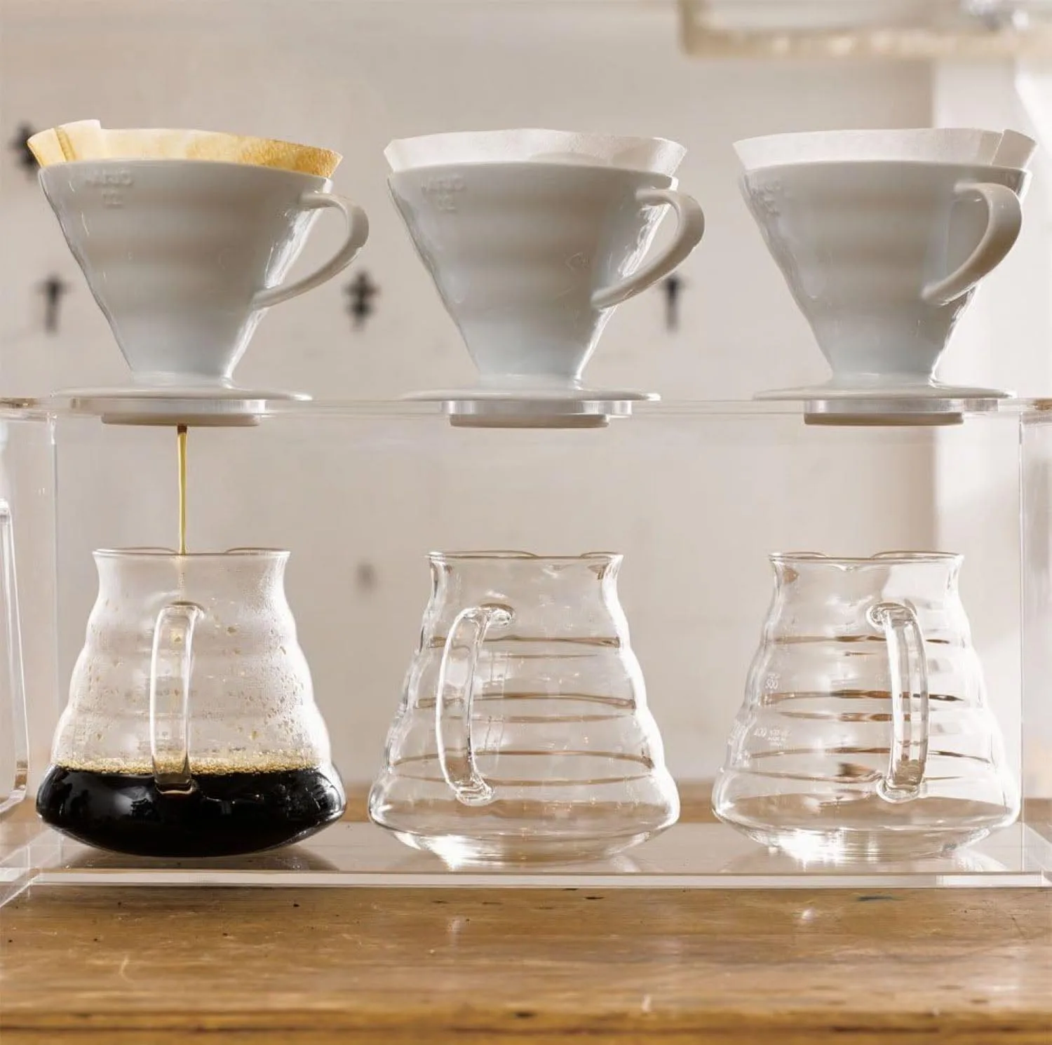 دریپر قهوه هاریو مدل V60 Ceramic Dripper 02 – White