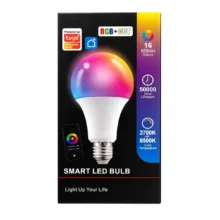 لامپ ال ای دی هوشمند 6 وات مدل smart led bulb پایه E27
