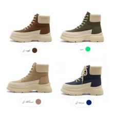 نیم بوت زنانه مدل تیم