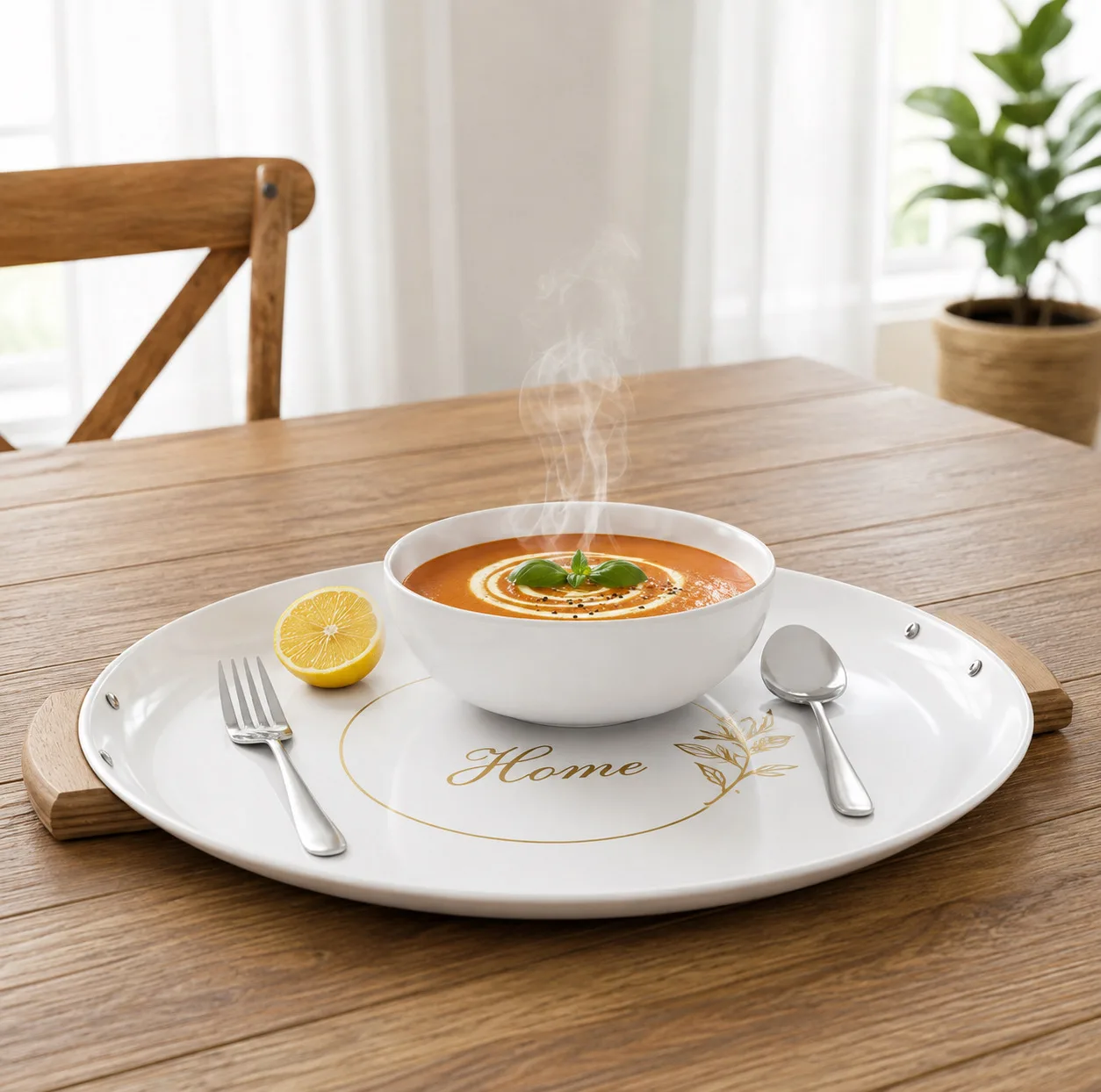 سینی دسته دار مدل MN-600 بسته 2 عددی