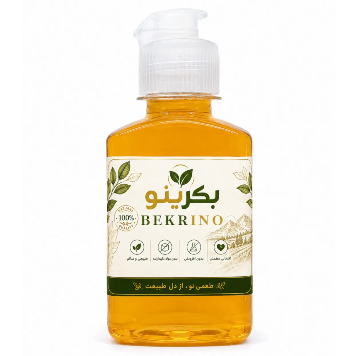 روغن آرگان بکرینو مدل پرس سرد 120 میلی لیتر
