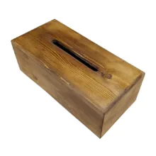 جعبه دستمال کاغذی مدل چوب روسی کد 05