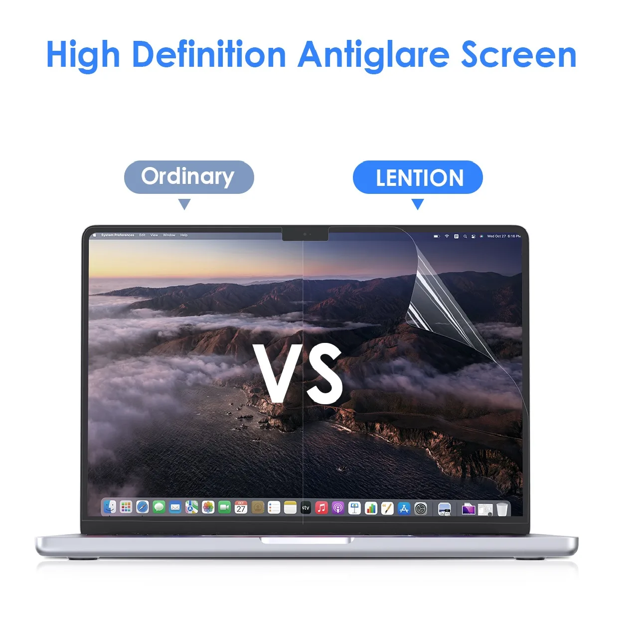 محافظ صفحه نمایش لنشن مدل PRO-14-N مناسب برای مک بوک پرو 14 اینچی A2442 2021