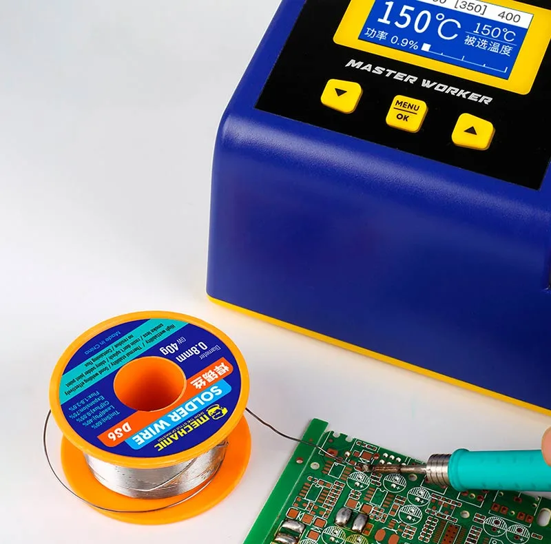 سیم لحیم مکانیک مدل DS6 وزن 40 گرم مجموعه دو عددی