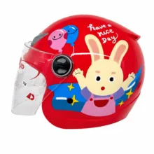 کلاه کاسکت ردلاین مدل BRIGHT RED / Rabbit 908