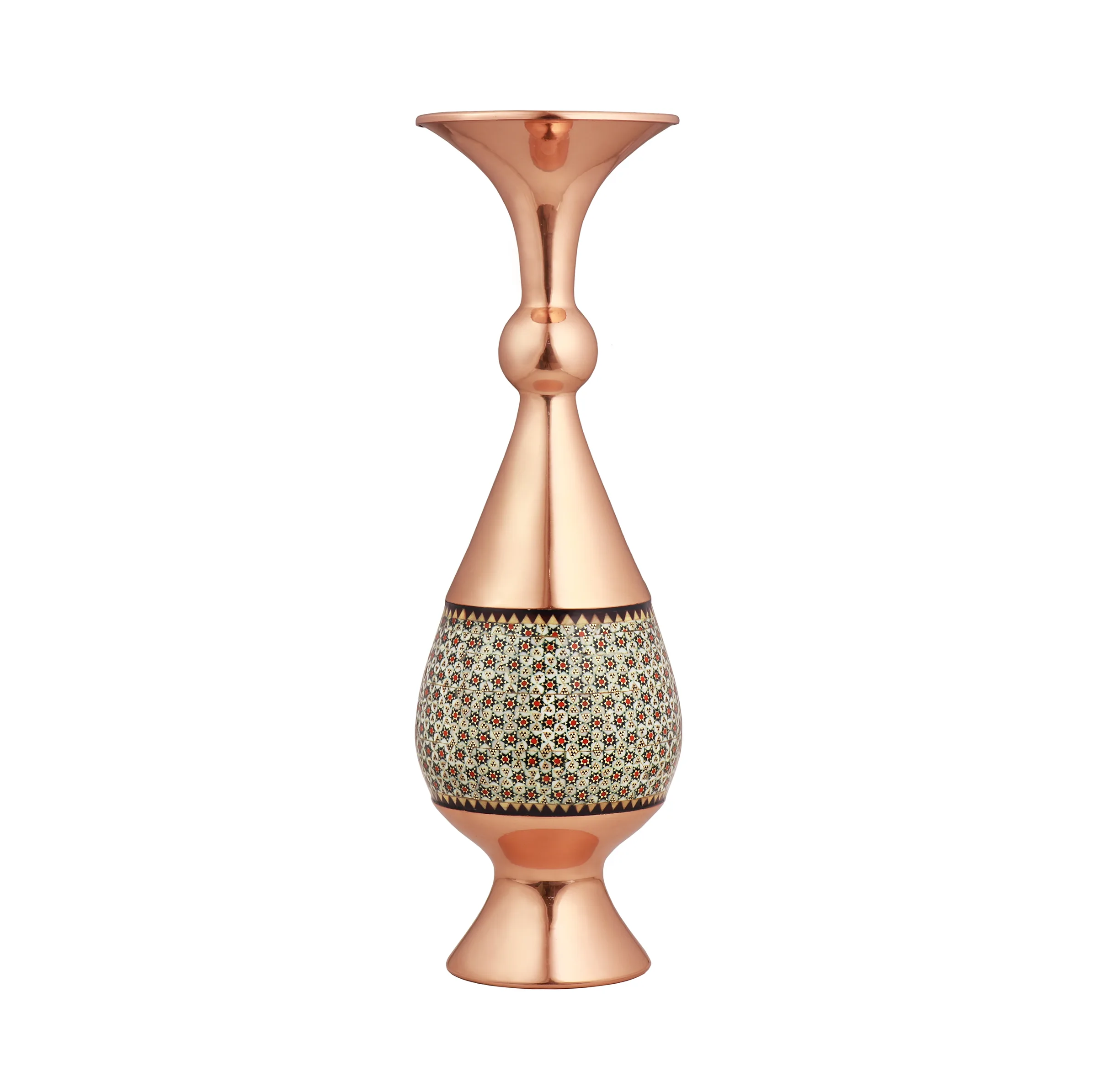 گلدان مسی مدل صراحی کد 30