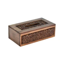 جای دستمال کاغذی مدل گل نقش SJ28017