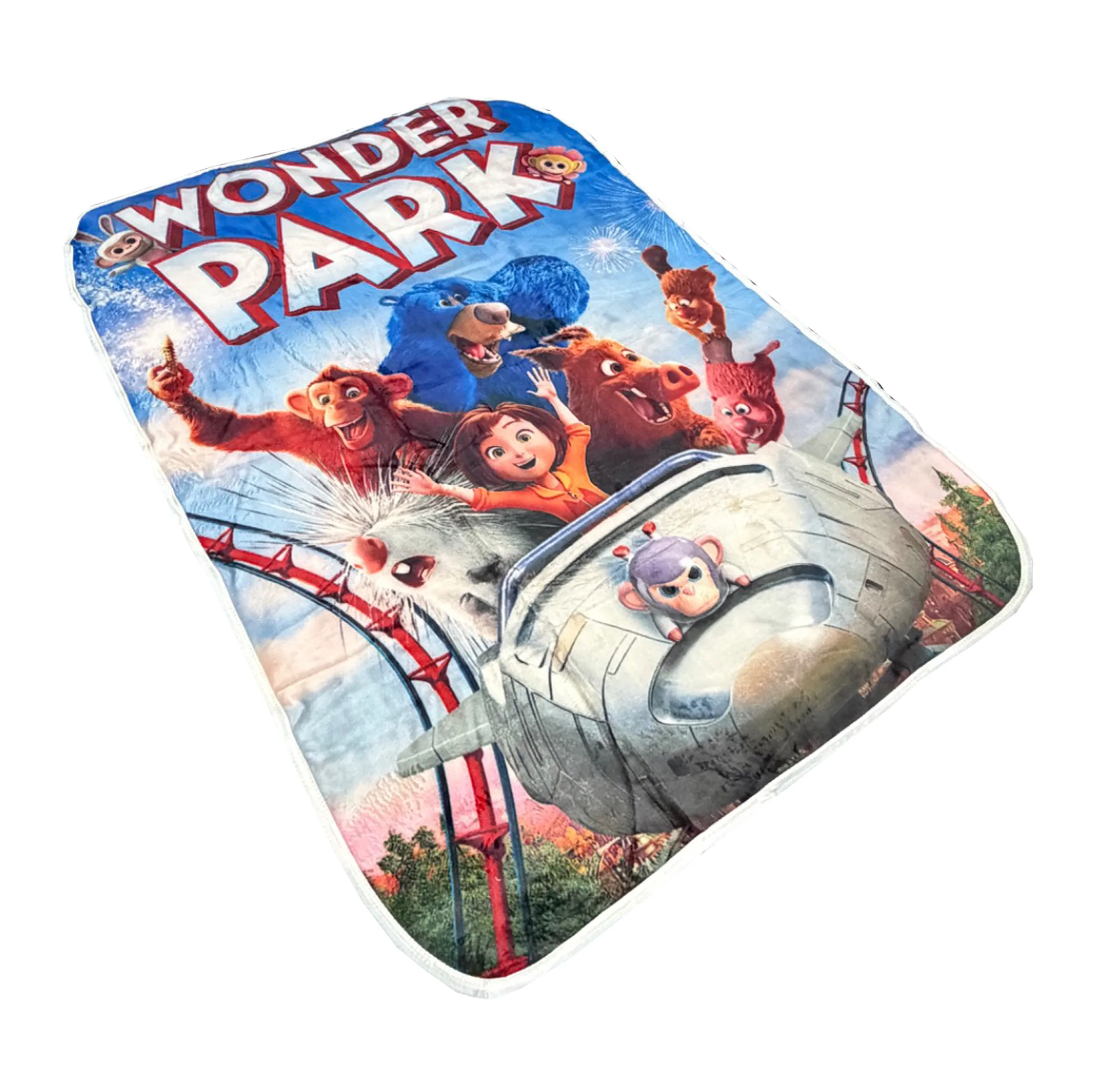 پتو کودک مدل Wonder Park سایز 110*150 سانتی متر