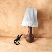 آباژور چوبی کوزه ای کد 02