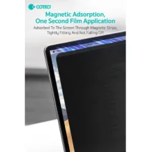 محافظ صفحه نمایش حریم شخصی کوتتسی مدل آهن ربایی MB-034 مناسب برای مک بوک اپل MacBook Pro 15.4 inch A1990/A1707/A2941(M2)/A3114(M3)/A3241(M4)