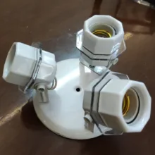 چراغ آویز 3 شعله مدل فلزی