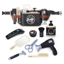 ست اسباب بازی ابزار ناب سل مدل آرایشگری پسرانه مدل 10تکه کد10PCS CEINTURE BARBER همراه با کیف کمری