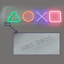 چراغ دیواری نئو دکو مدل آیکون دسته PS4