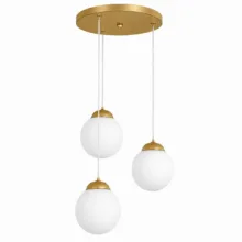 چراغ آویز سه شعله چشمه نور مدل R1202/3