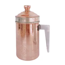لیوان مسی مدل دمنوش طرح لیزری کد ZH293.2