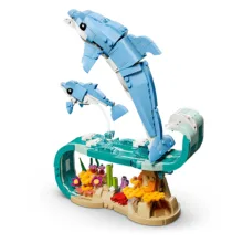 لگو 542 تکه سری Creator 3-in-1 مدل Sea Animals: Beautiful Dolphins کد 31385