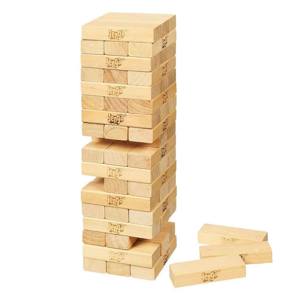 بازی فکری مدل تعادلی دورهمی جنگا Jenga 48 مناسب برای 3 سال به بالا