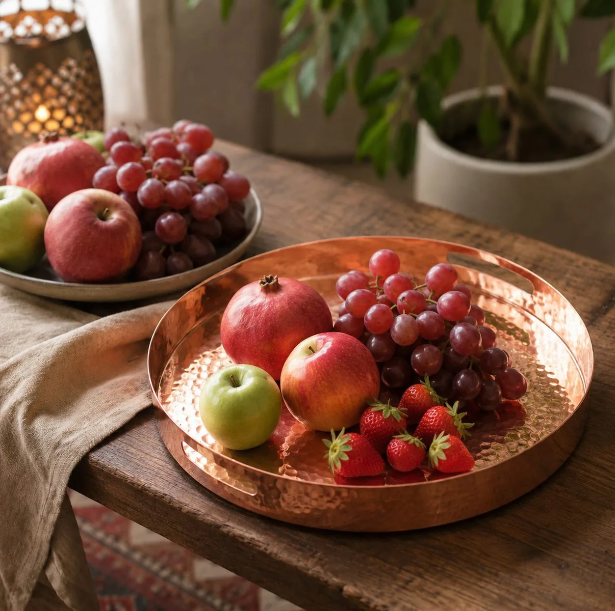 سینی مسی مدل گرد کد ZH413.1