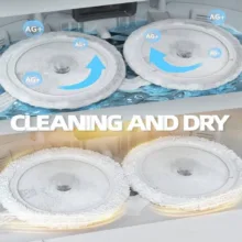 پد تی جارو رباتیک مدل w2 مناسب برای جارو رباتیک لایدستو w2 و w2 لایت مجموعه 2 عددی