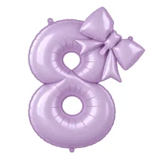 ست بادکنک مدل پاپیون مینی عدد 8 بسته 2 عددی