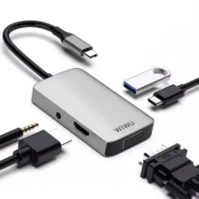 هاب 5 پورت ویوو مدل A513 HVP
