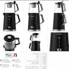 چای‌ساز روی هم گوسونیک مدل GST-784