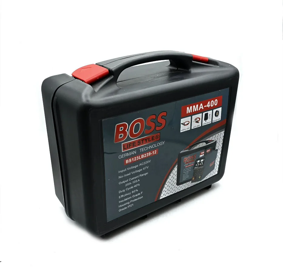 دستگاه جوش 20- 105 آمپر باس مدل کیف دار کد BS123LB239-12
