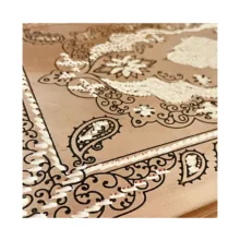 سینی مسی مدل زنجان الماس تراشی