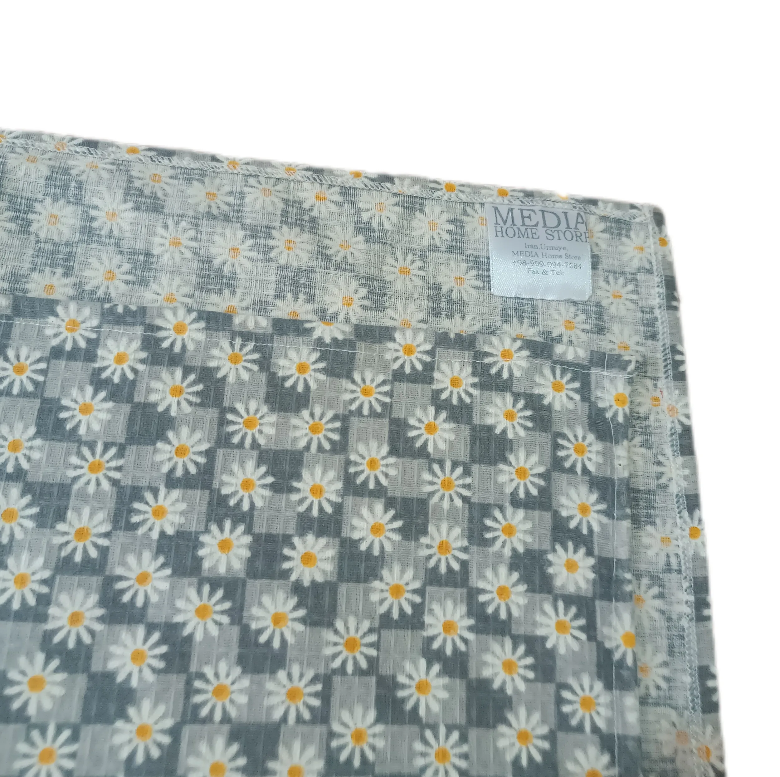 سفره 8 نفره مدیا مدل بابونه سایز 130×130 سانتی متر