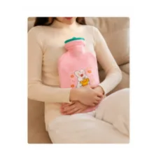 کیسه آب گرم ۲ لیتری طرح خرگوشی فانتزی با روکش نرم
