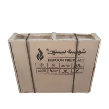 بخاری گازی دیواری شومینه بیستون مدل GF120.M.CH.E