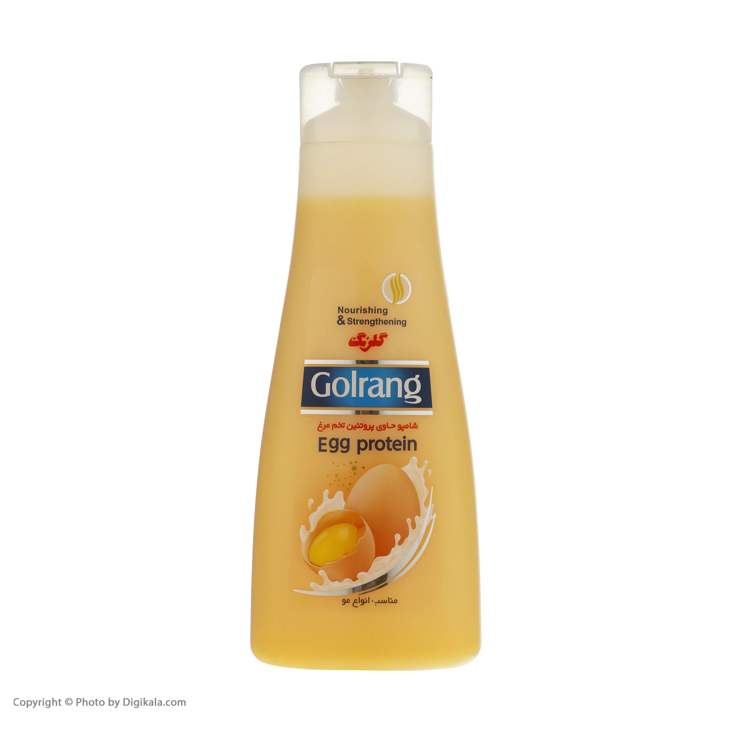 شامپو مو گلرنگ مدل شامپو مو گلرنگ مدل Egg protein وزن 900 گرم حجم میلی لیتر